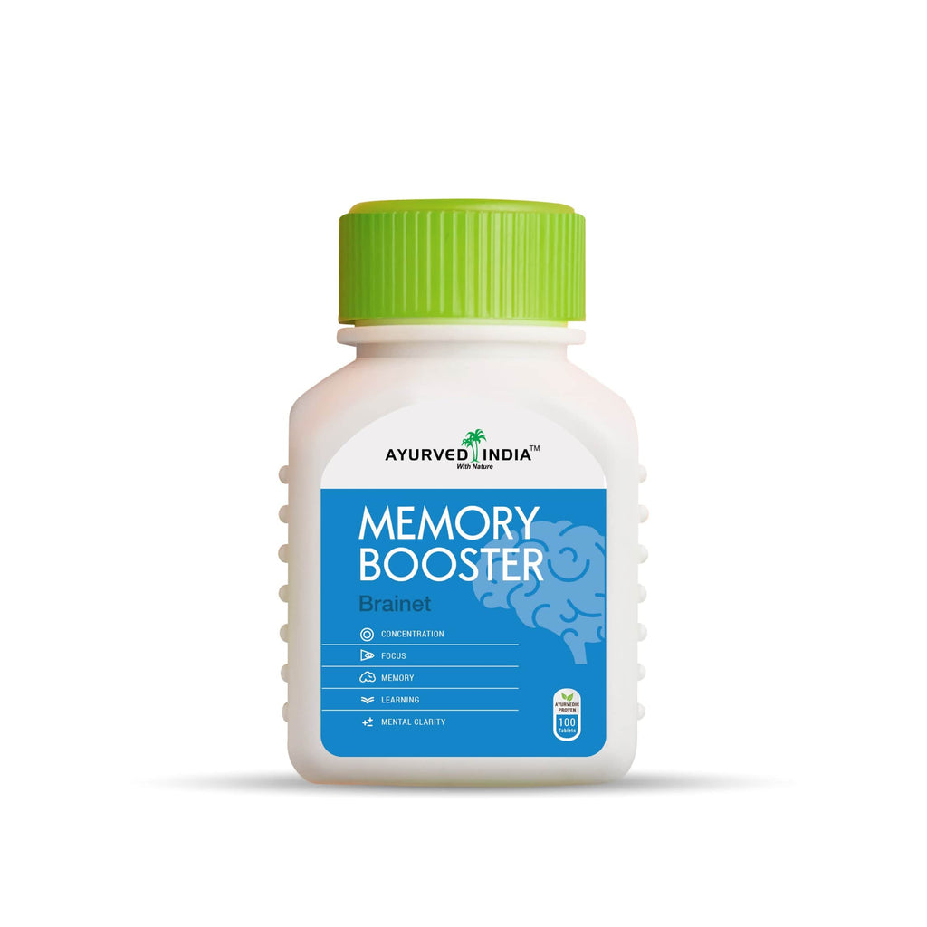 Brainet (Memory Booster) | 100 Tablets - Ayurved India