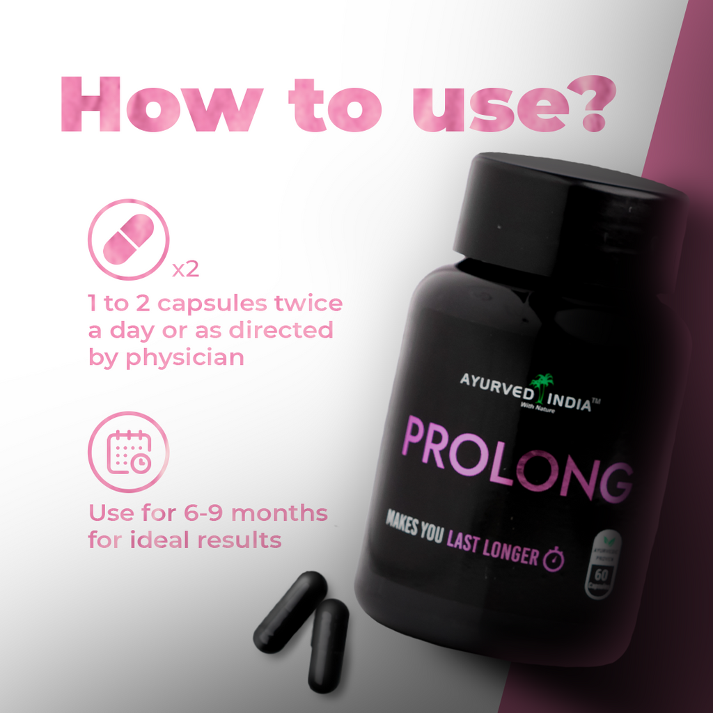 Prolong | 60 Capsules – Ayurved India
